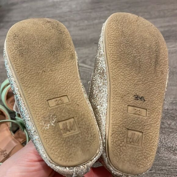 H&M bundle of shoes sandals/ ballerina flats size 7 - Picture 9 of 10